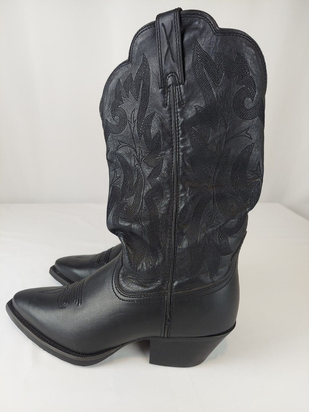 Twisted X Cowgirl Western Boots NWT Black Leather Boots Womens 5.5 B